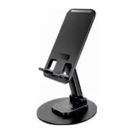 Rotate Plastic Mobile Stand Black