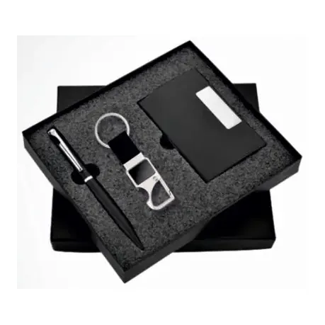 Cardholder Pen Keychain Set