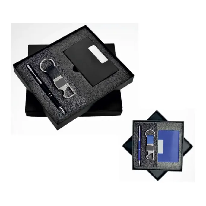 Cardholder Pen Keychain Set