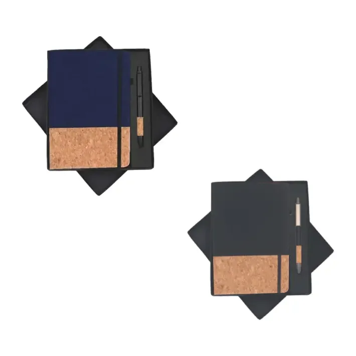 2-in-1 Black Crock Diary Set