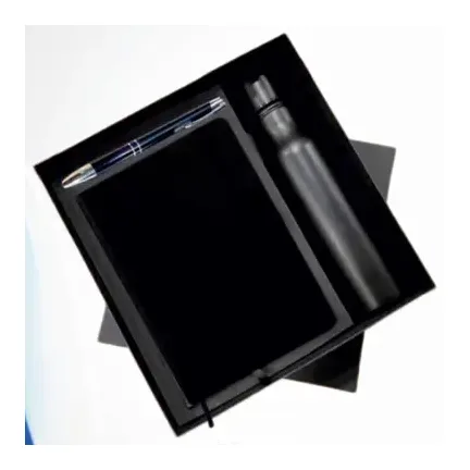 3-in-1 Elastic Diary with Sport Bottle Set