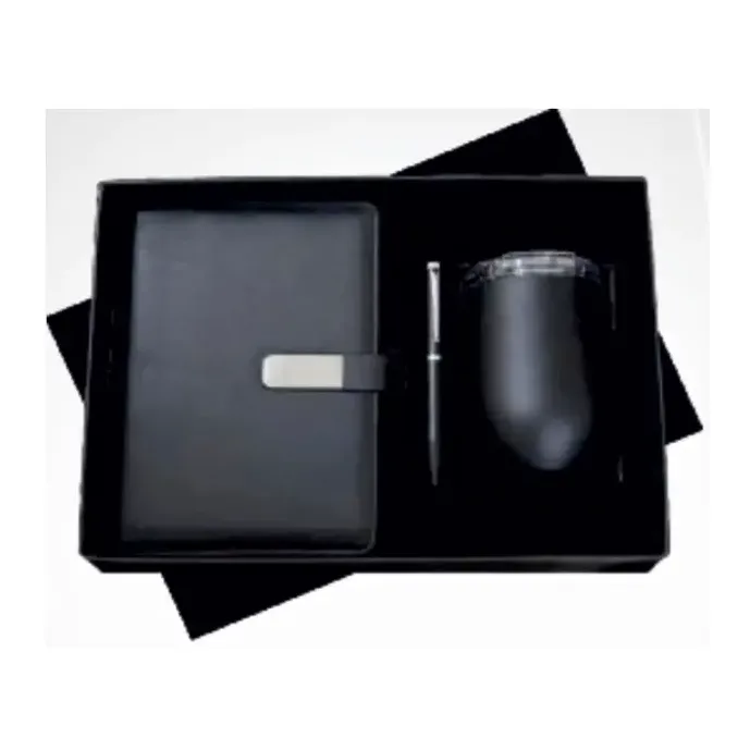 3-in-1 Magnet Diary with Oval Cup Set
