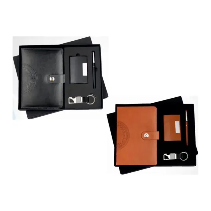 1 Cardholder Button Diary Set
