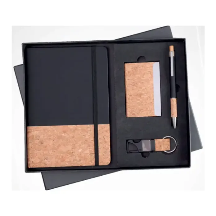 4-in-1 Cardholder Black Crock Diary Set